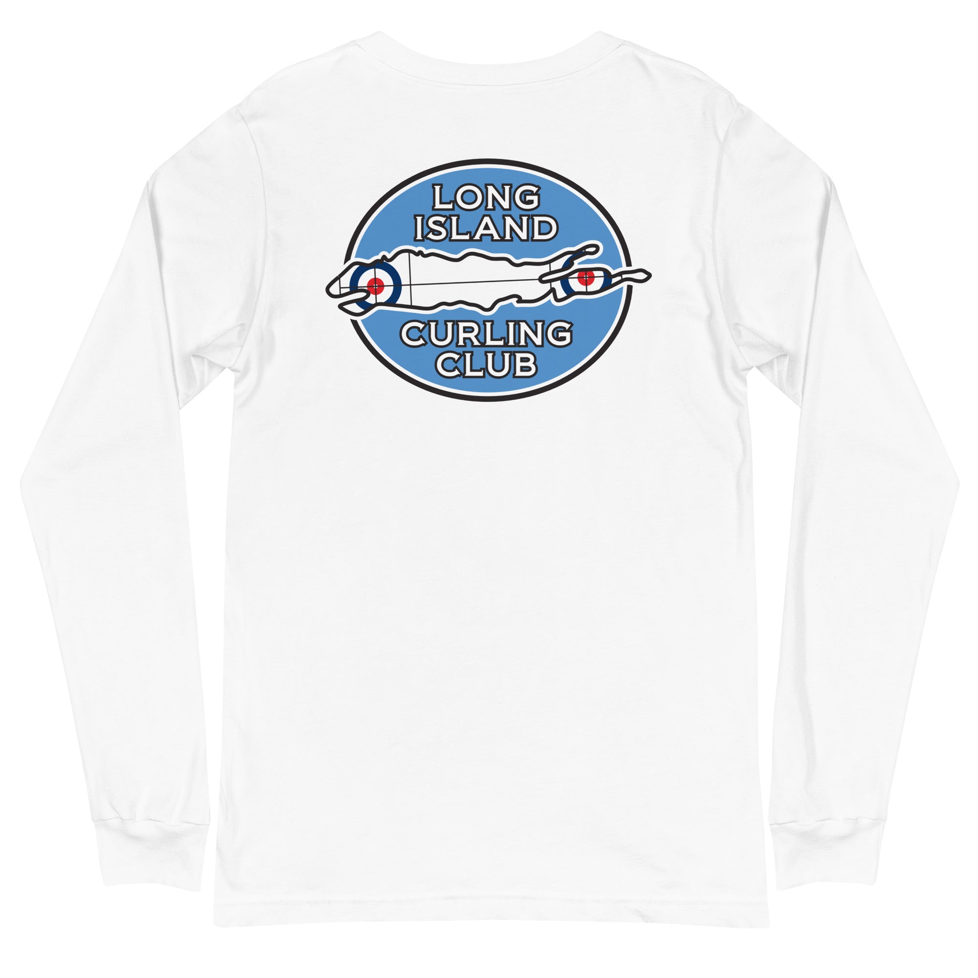 Long Island Curling Club Unisex Long Sleeve Tee - Broomfitters