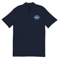 Long Island Curling Unisex pique polo shirt - Broomfitters