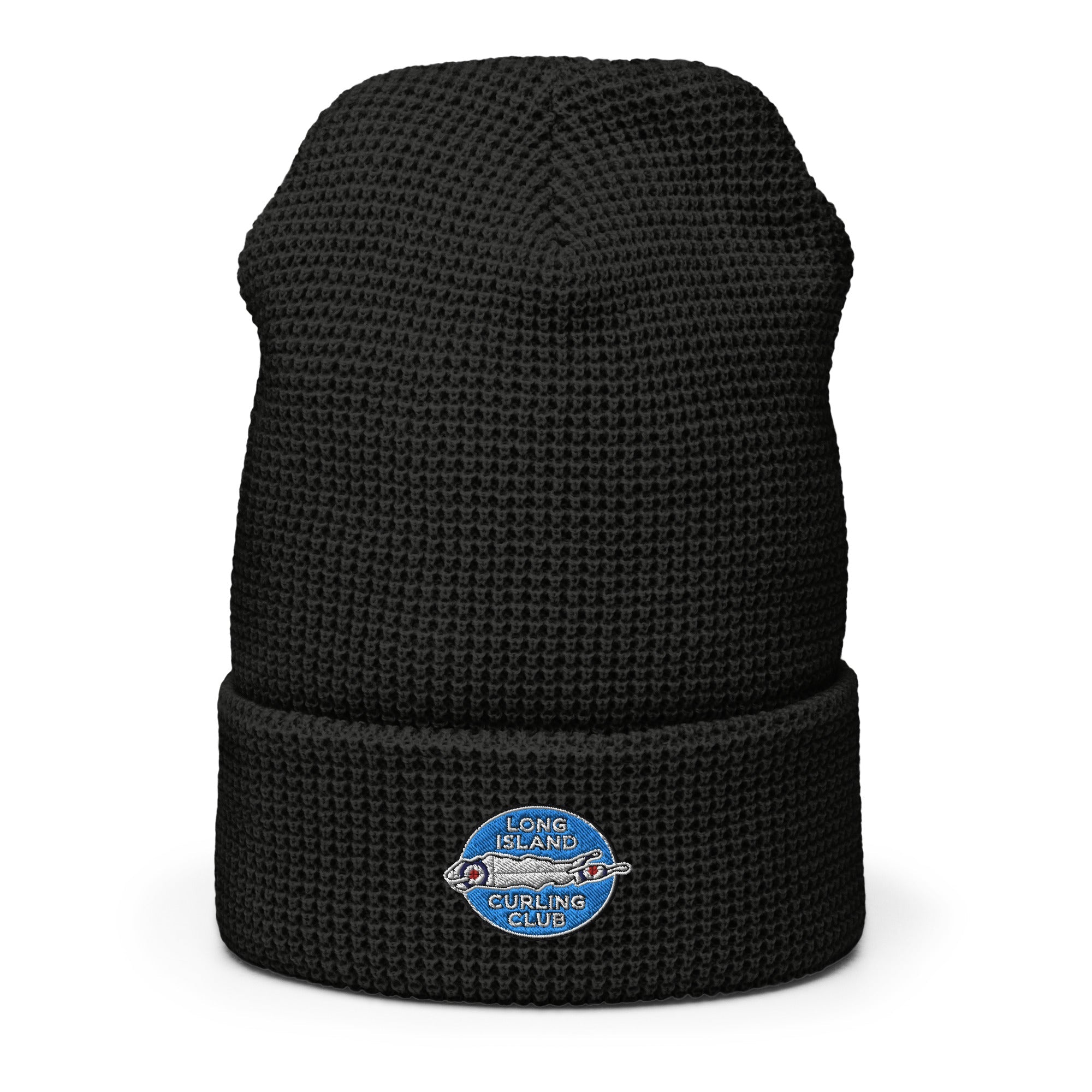 Long Island Curling Waffle beanie - Broomfitters