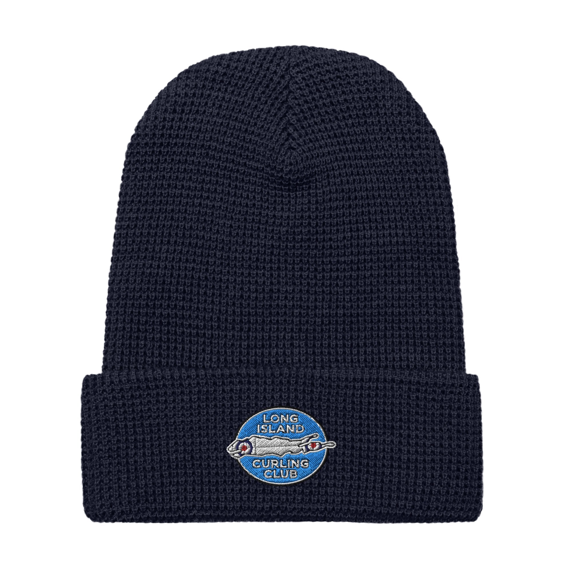 Long Island Curling Waffle beanie - Broomfitters