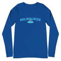 Milwaukee Curling Club Block Letters Unisex Long Sleeve Tee - Broomfitters