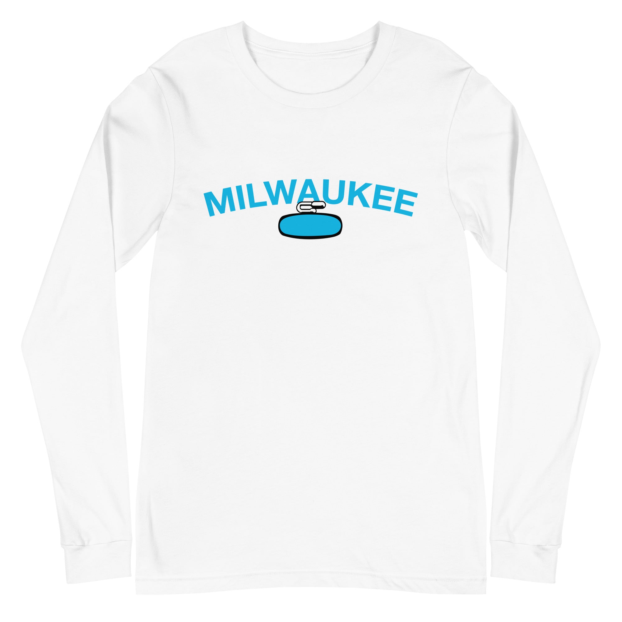 Milwaukee Curling Club Block Letters Unisex Long Sleeve Tee - Broomfitters