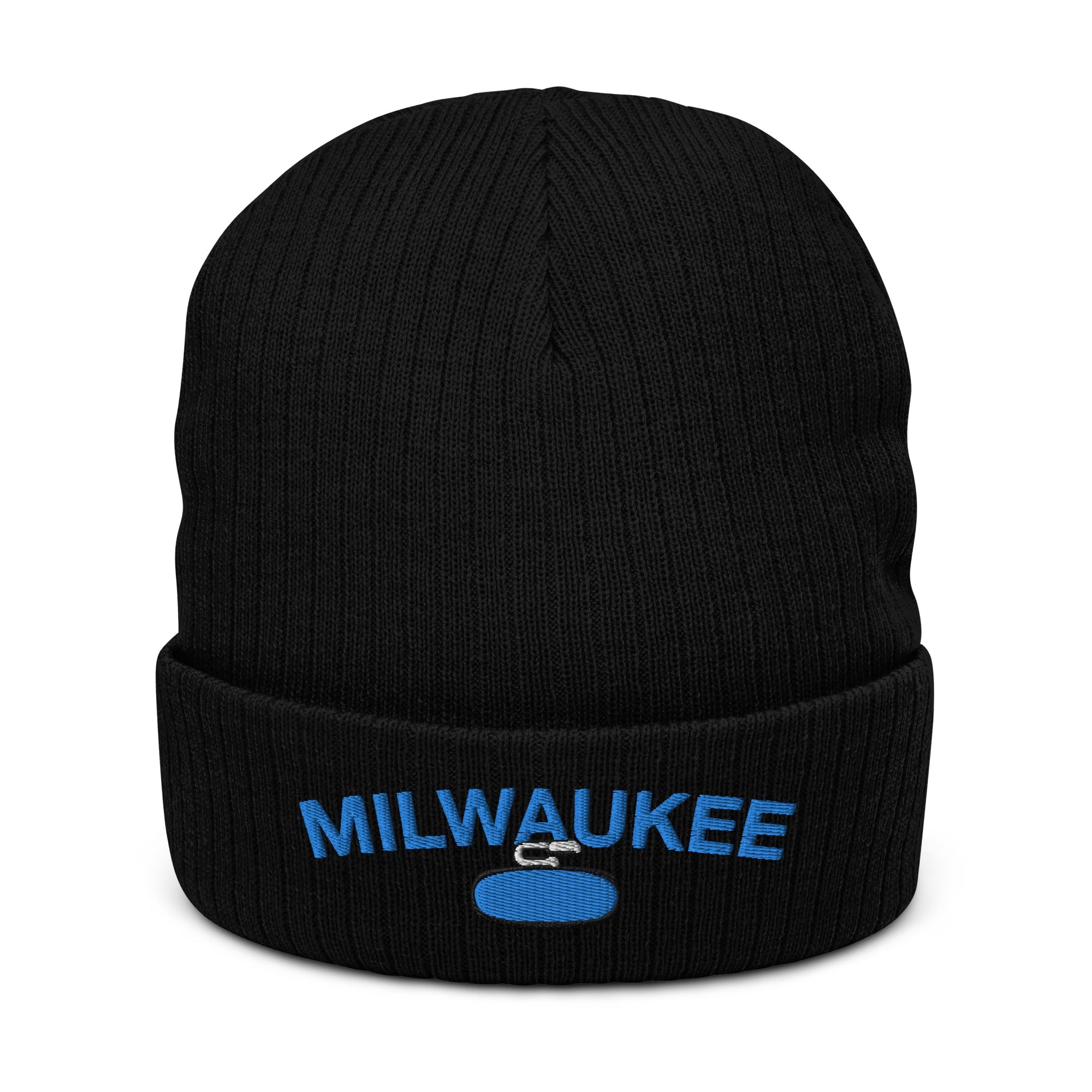 Milwaukee Curling Club Ribbed knit beanie - Broomfitters