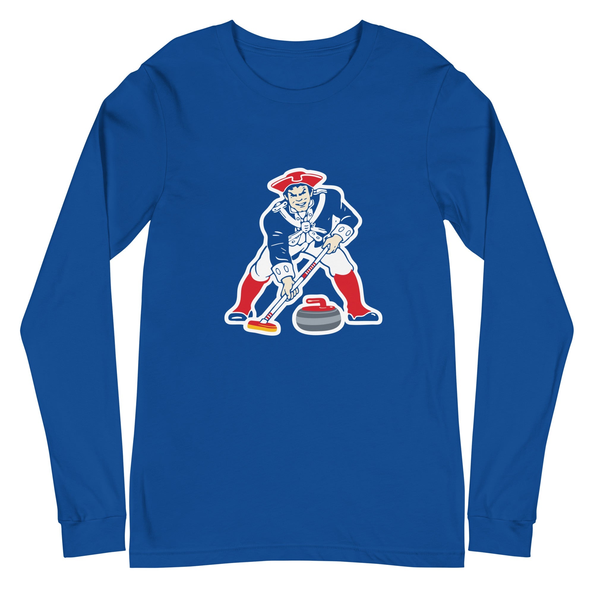 New England Curler Unisex Long Sleeve Tee - Broomfitters