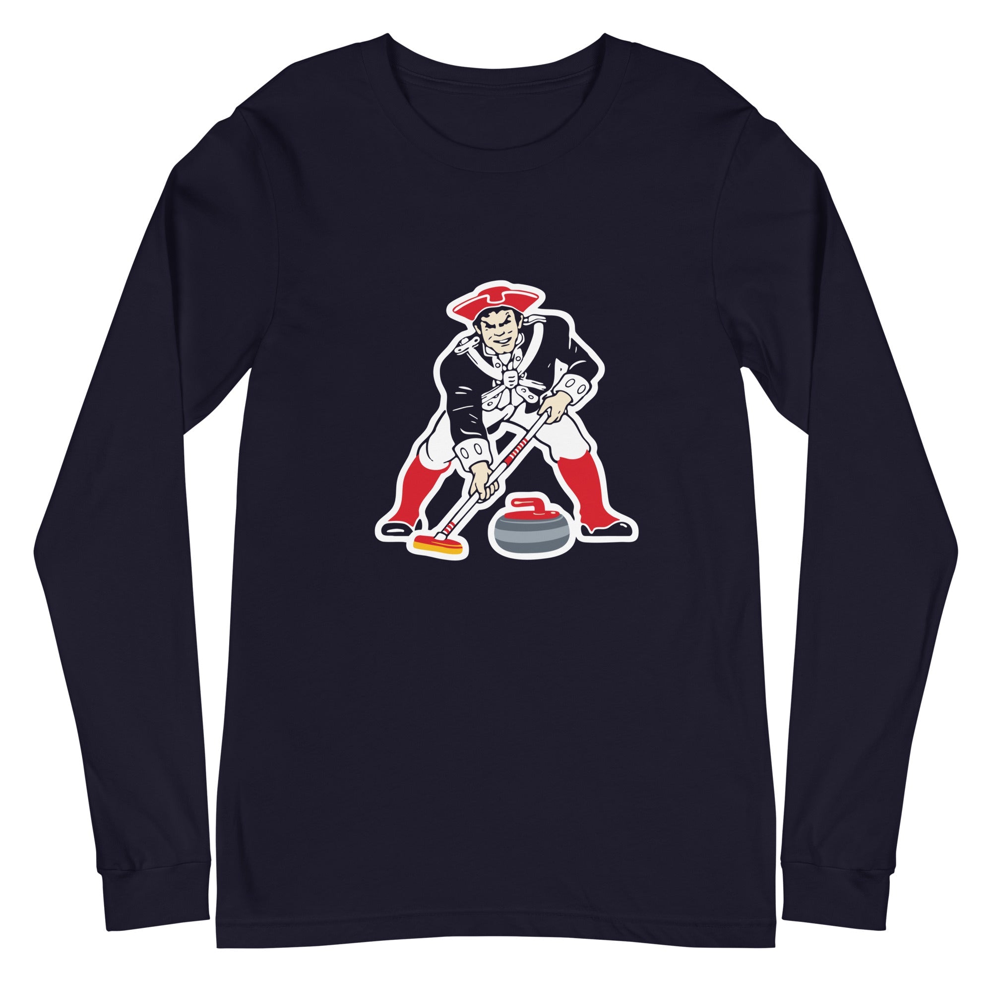 New England Curler Unisex Long Sleeve Tee - Broomfitters