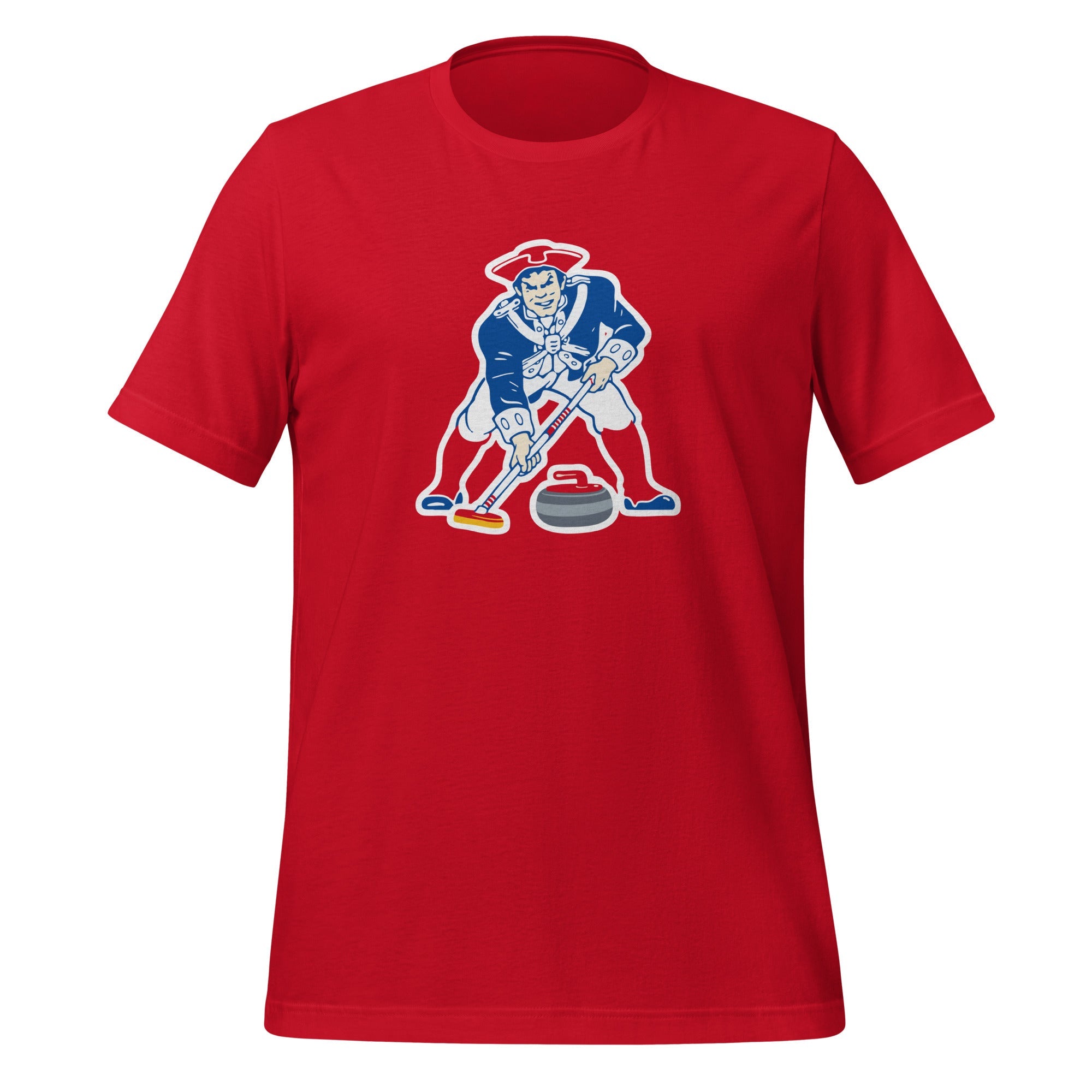 New England Curler Unisex t-shirt - Broomfitters