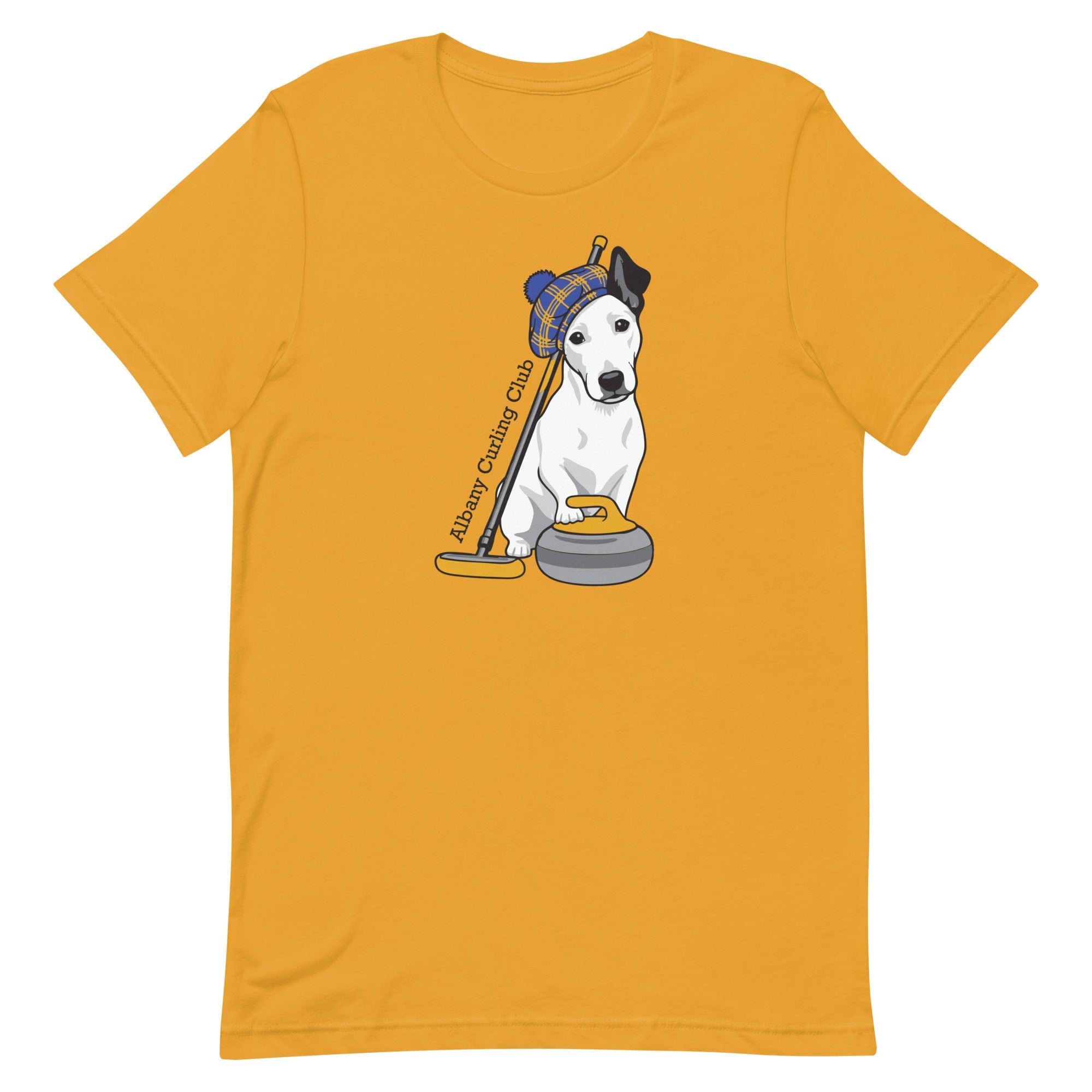 Nipper - Albany Curling Club Unisex t-shirt - Broomfitters
