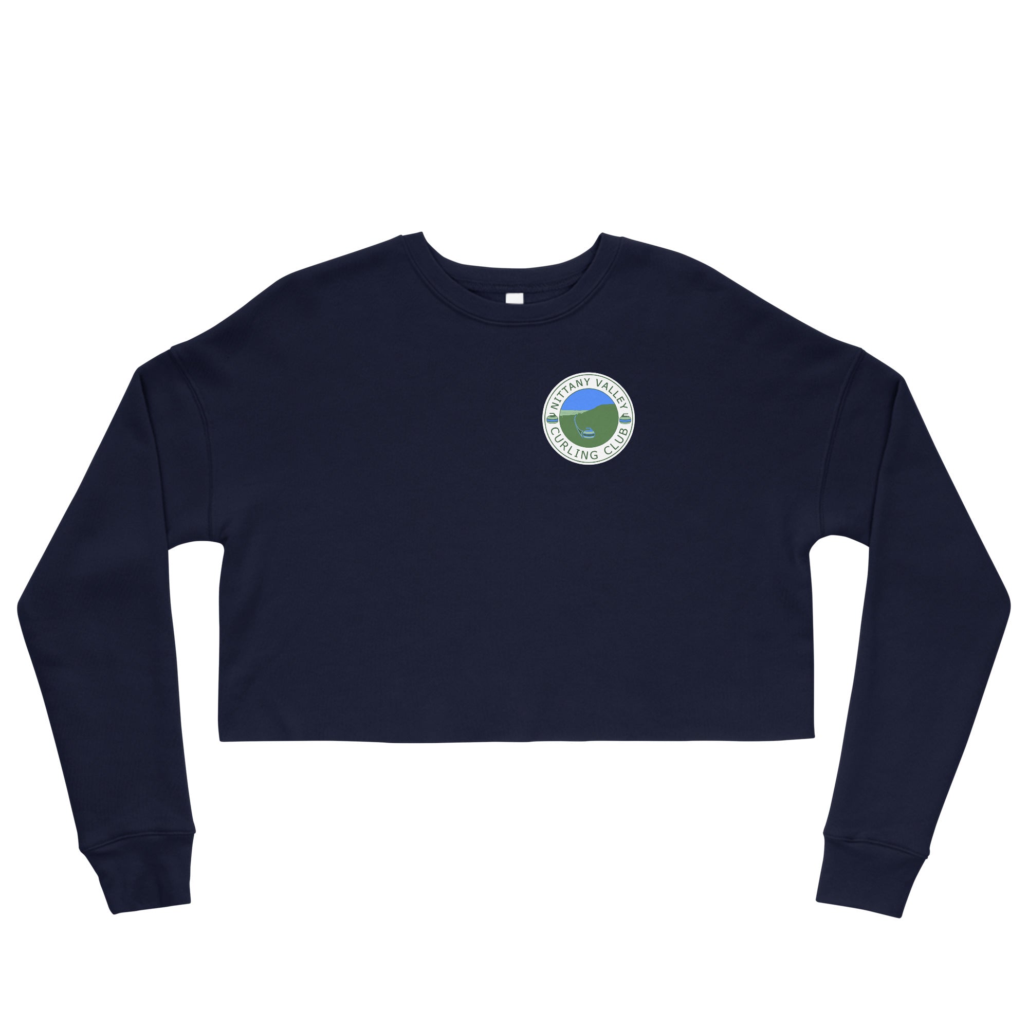 Nittany Valley Curling Crop Sweatshirt - Broomfitters