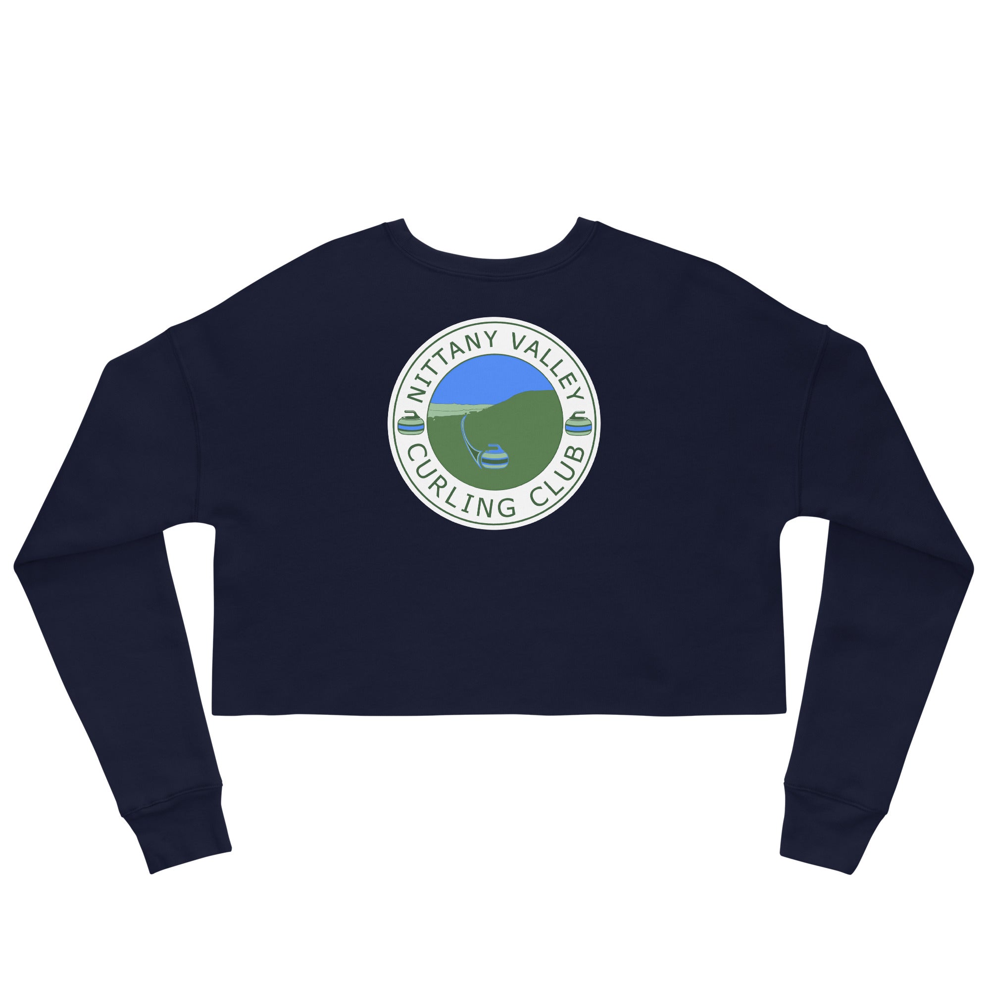 Nittany Valley Curling Crop Sweatshirt - Broomfitters