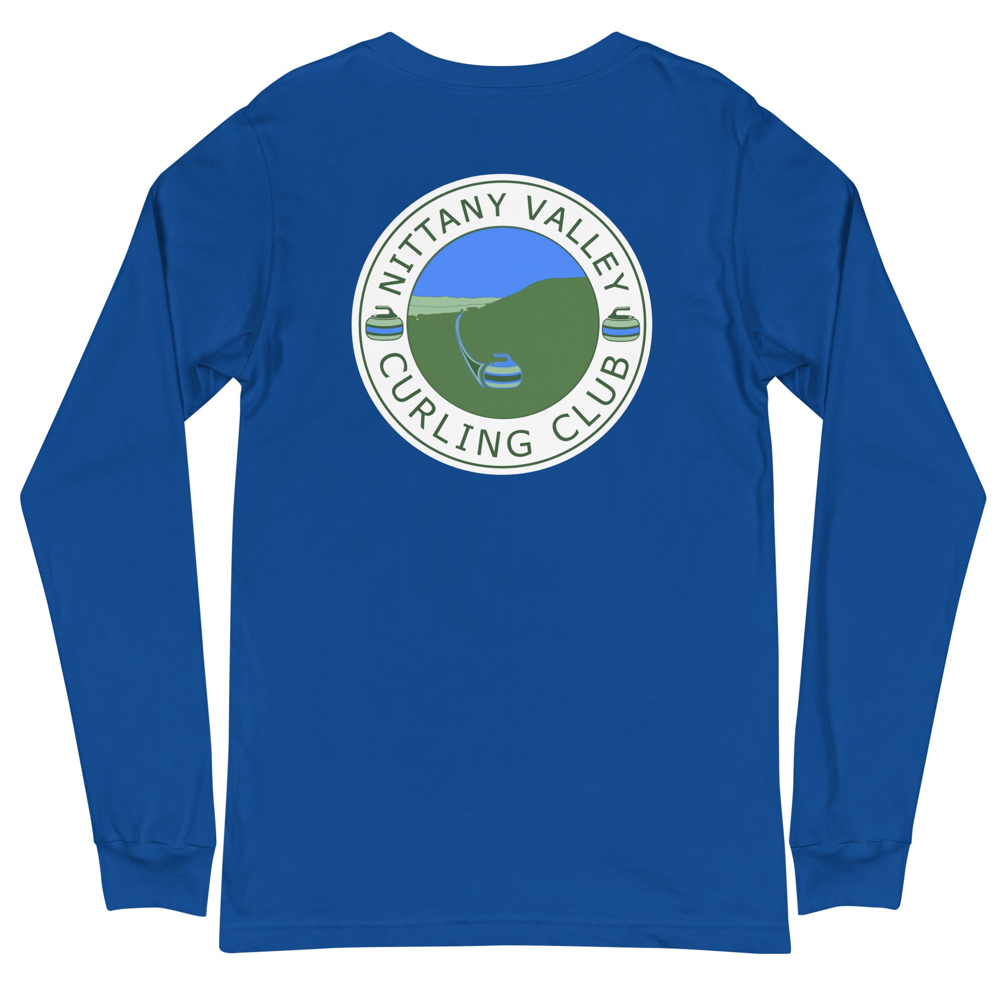 Nittany Valley Curling Unisex Long Sleeve Tee - Broomfitters