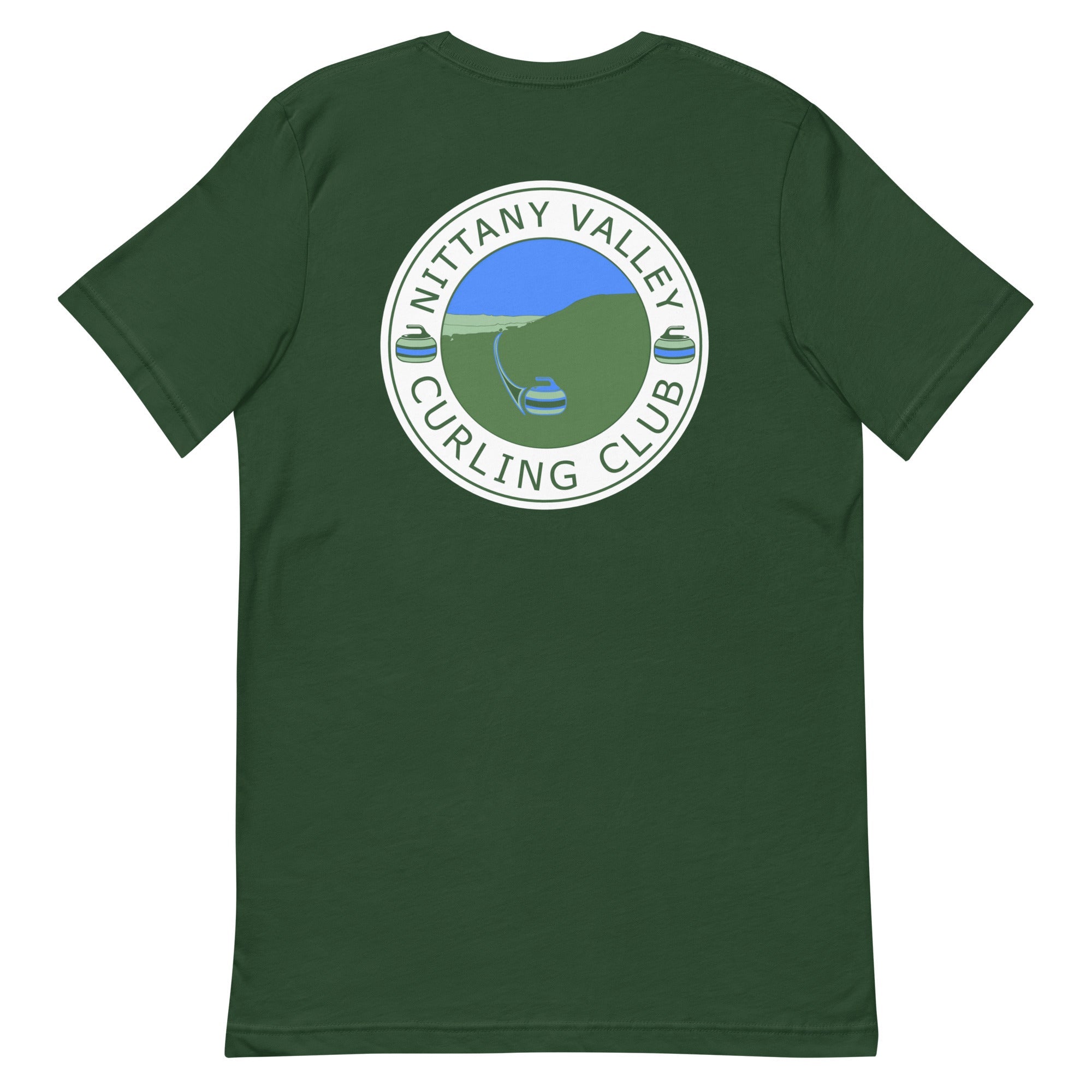 Nittany Valley Curling Unisex t-shirt - Broomfitters