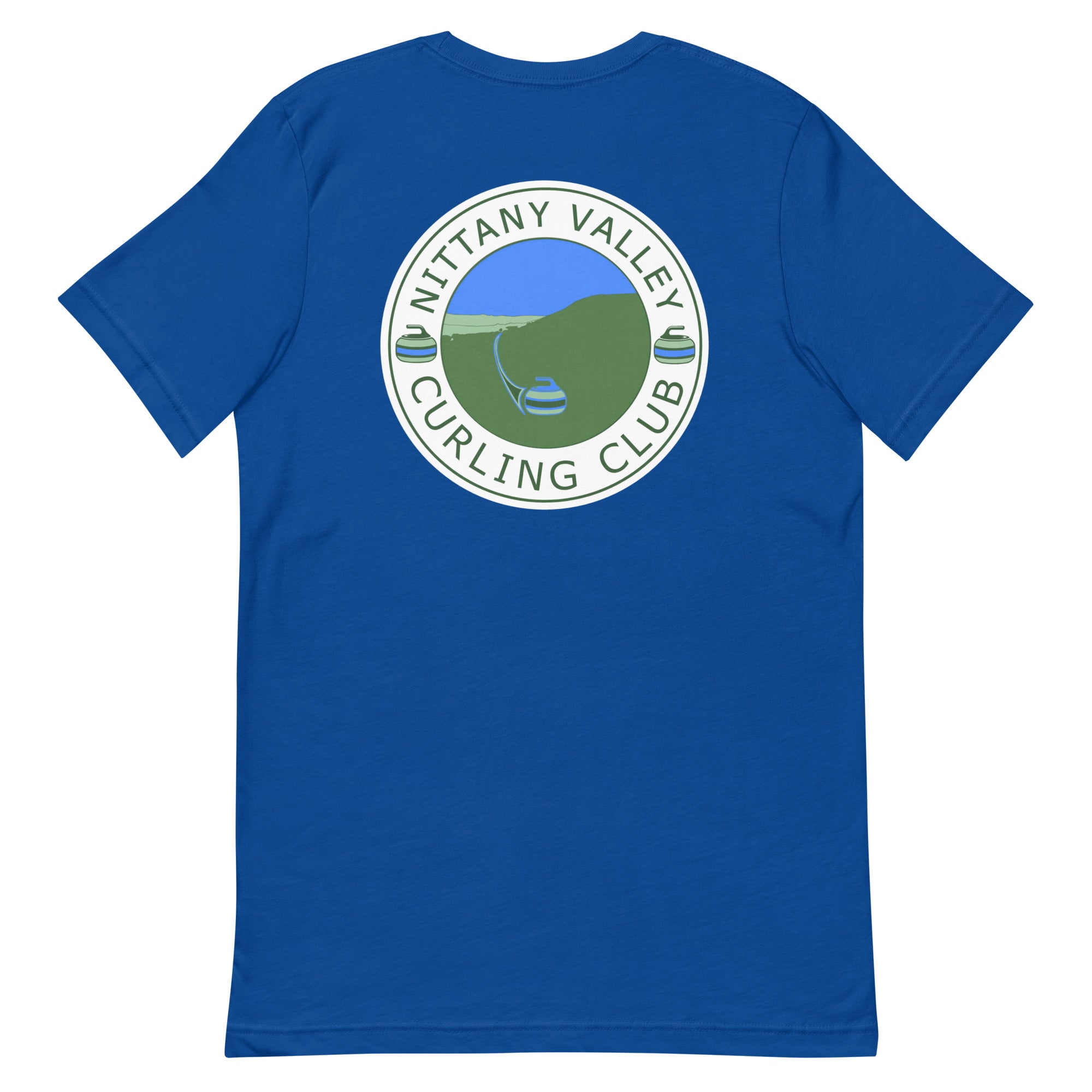 Nittany Valley Curling Unisex t-shirt - Broomfitters