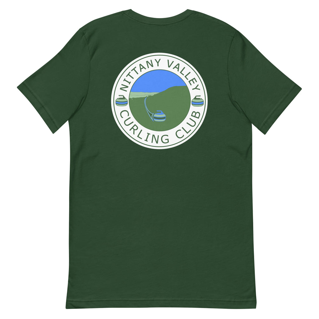 Nittany Valley Curling Unisex t-shirt - Broomfitters