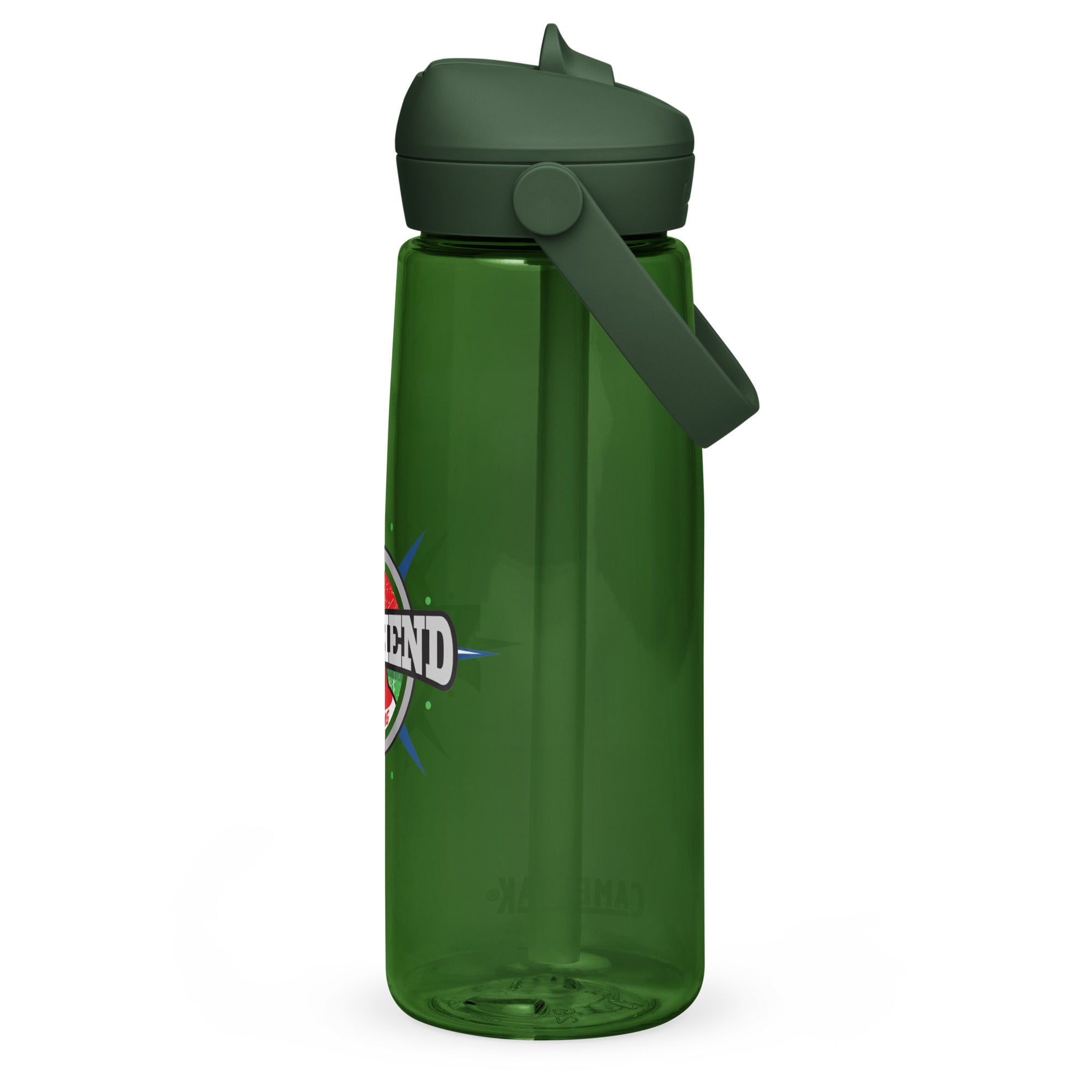 North end Curling Club Flip straw water bottle - Broomfitters