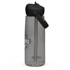 North end Curling Club Flip straw water bottle - Broomfitters