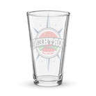 North End Curling Club Shaker pint glass - Broomfitters
