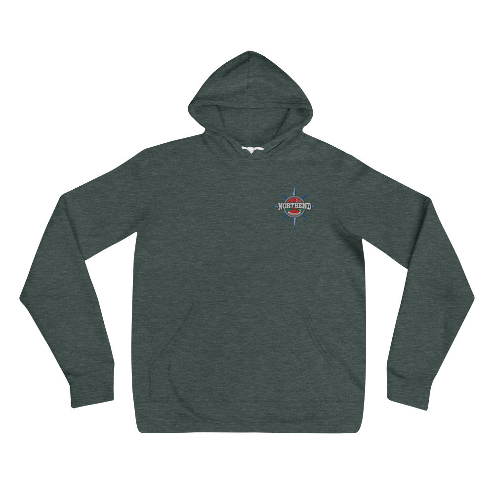 North end Curling Club Unisex hoodie - Broomfitters