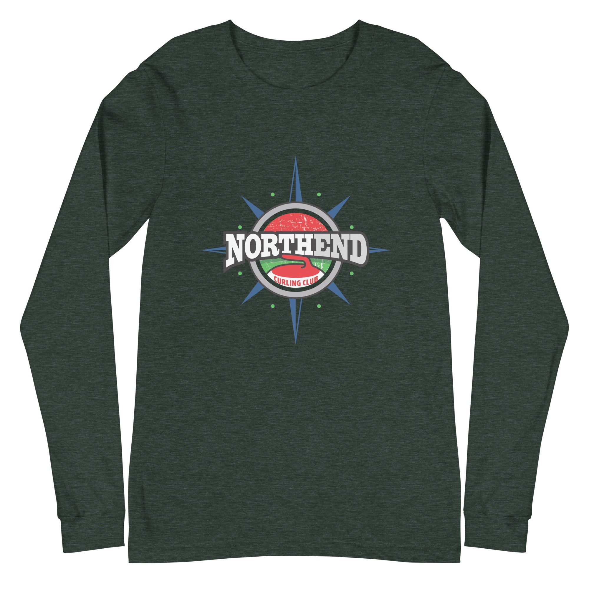 North end Curling Club Unisex Long Sleeve Tee - Broomfitters