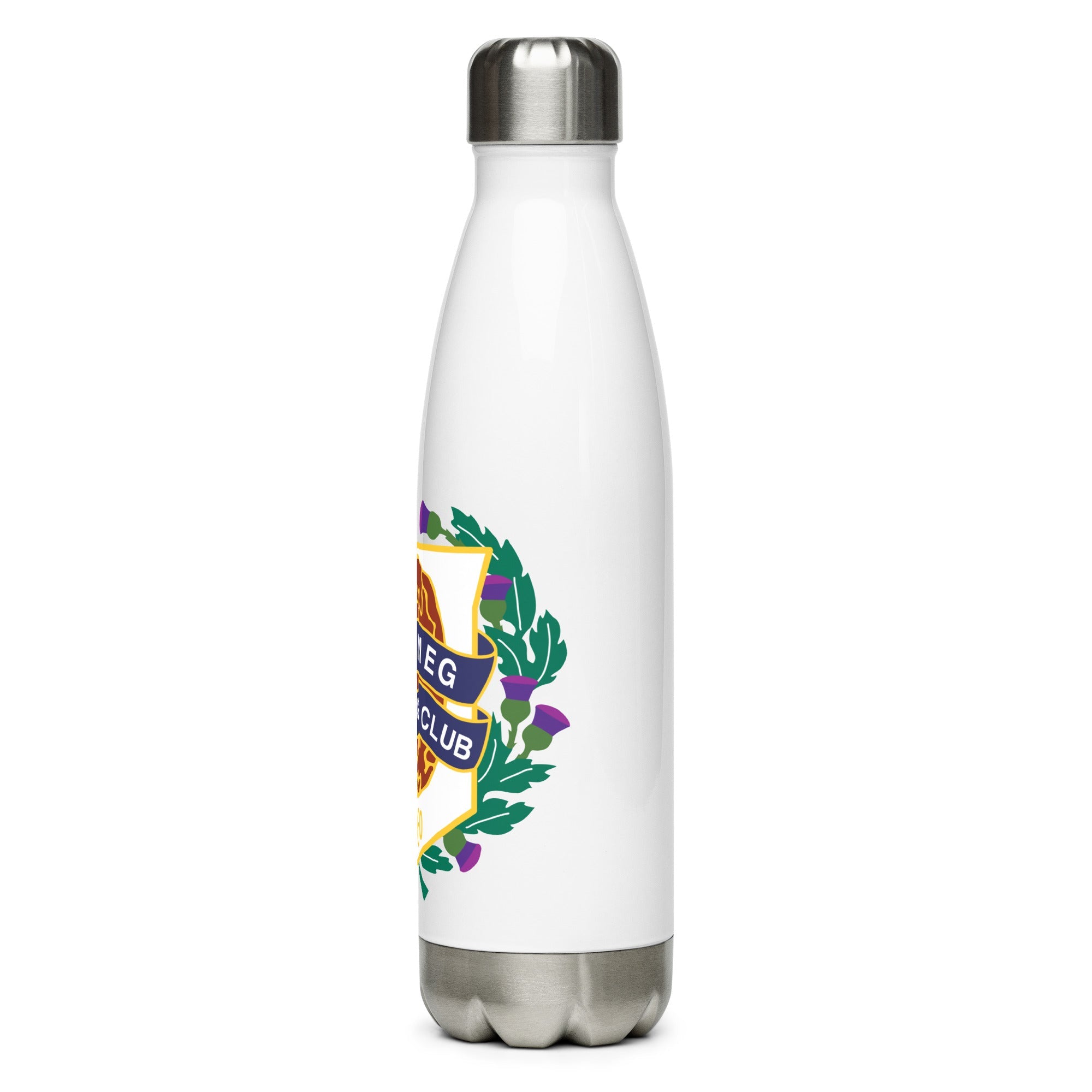 Nutmeg Curling Club Stainless steel water bottle - Broomfitters