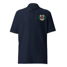 Nutmeg Curling Club Unisex pique polo shirt - Broomfitters