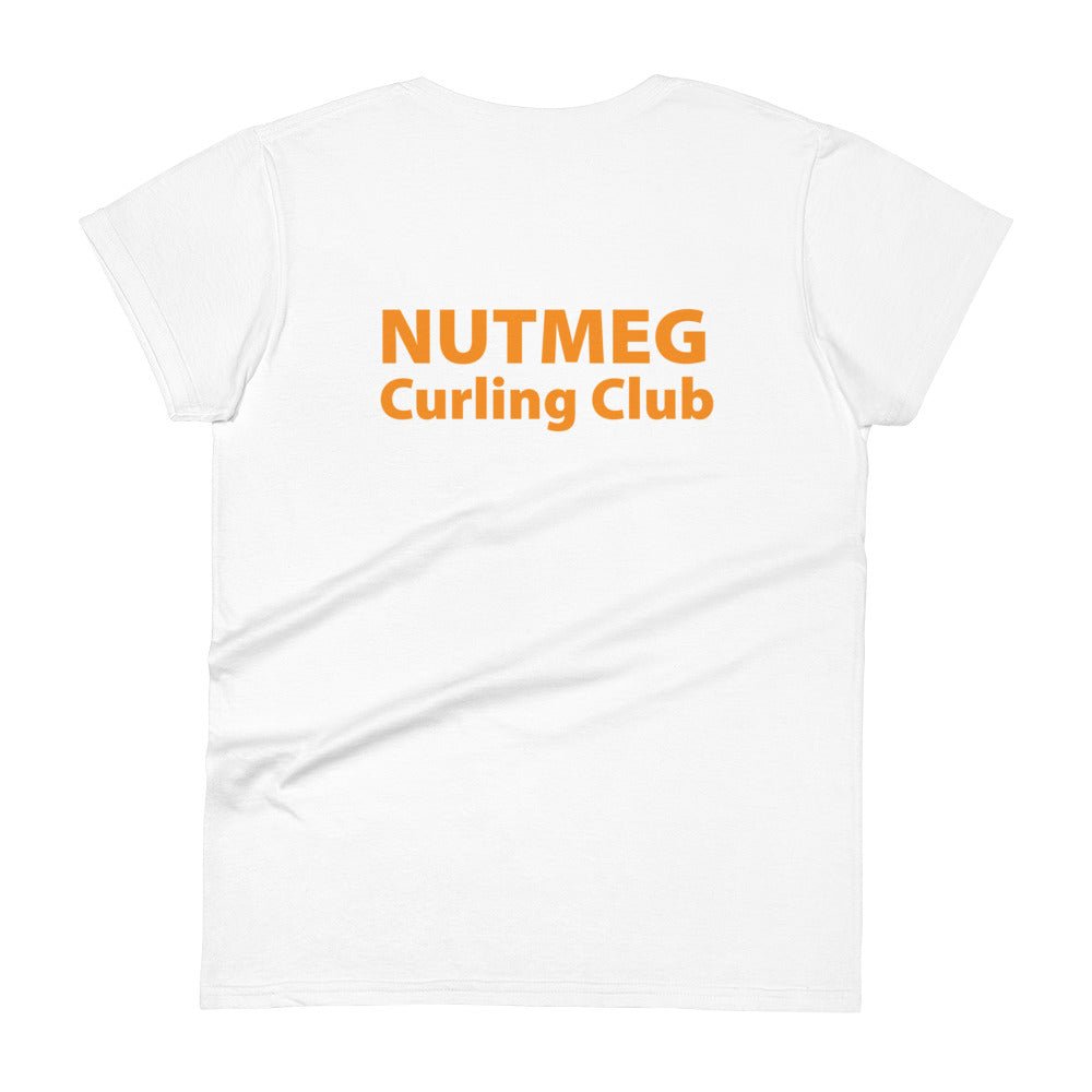 Nutmeg Curling Club Women's short sleeve t-shirt - Broomfitters