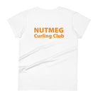 Nutmeg Curling Club Women's short sleeve t-shirt - Broomfitters