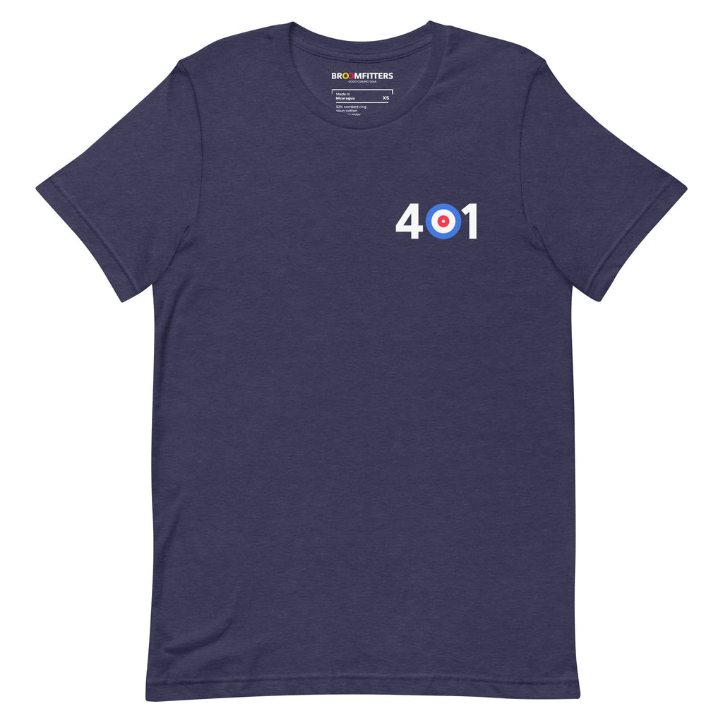 Ocean State Curling - 401 - Unisex t-shirt - Broomfitters