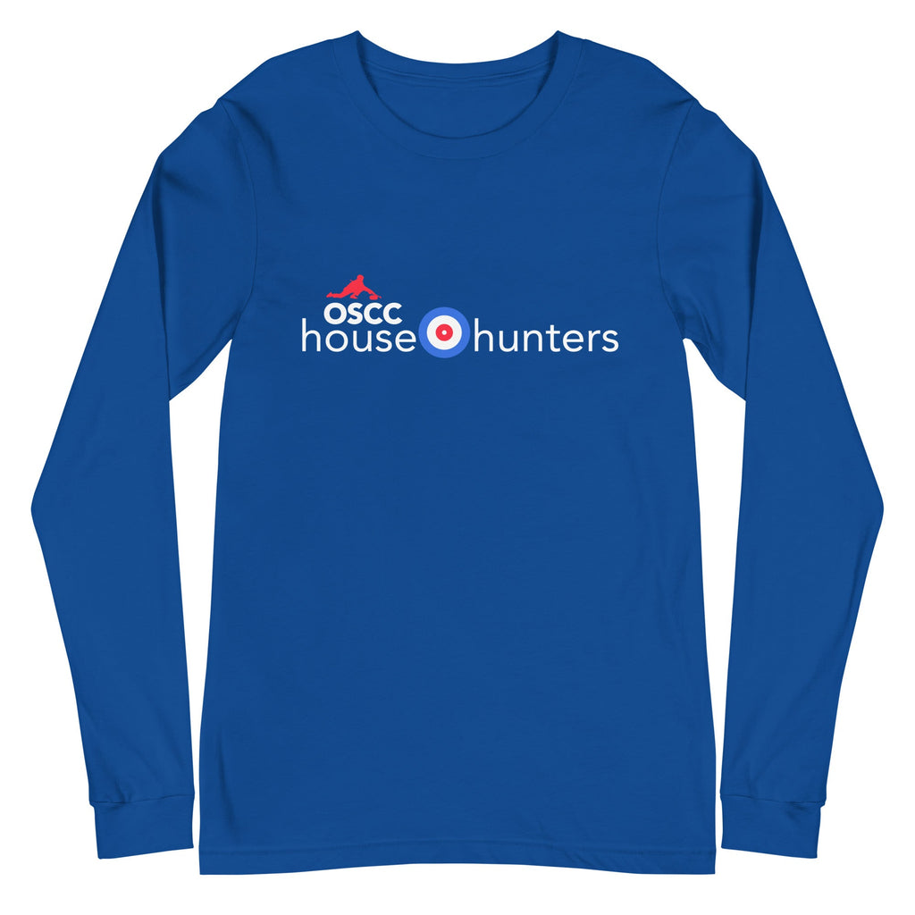 Ocean State Curling - House Hunters Unisex Long Sleeve Tee - Broomfitters