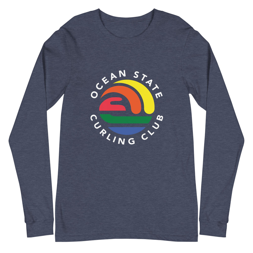 Ocean State Curling Pride Unisex Long Sleeve Tee - Broomfitters