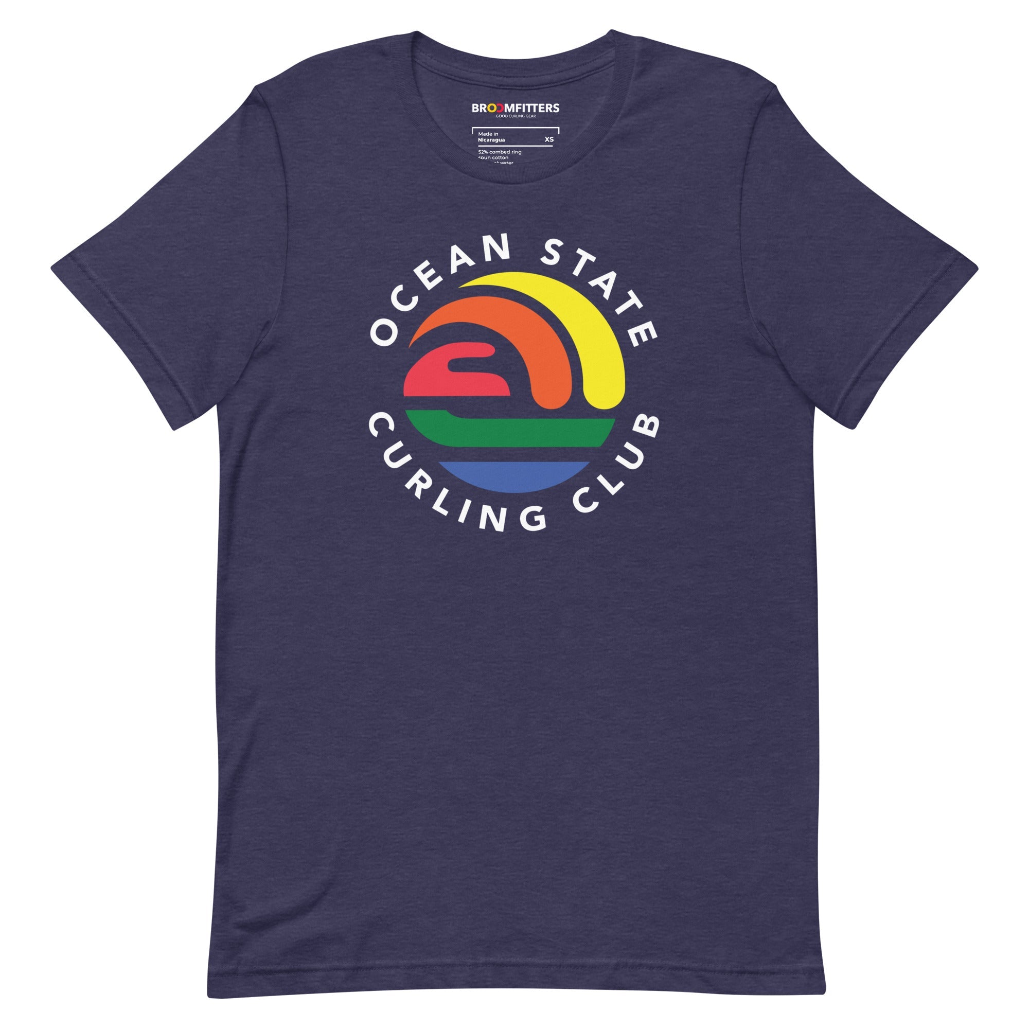 Ocean State Curling Pride Unisex t-shirt - Broomfitters