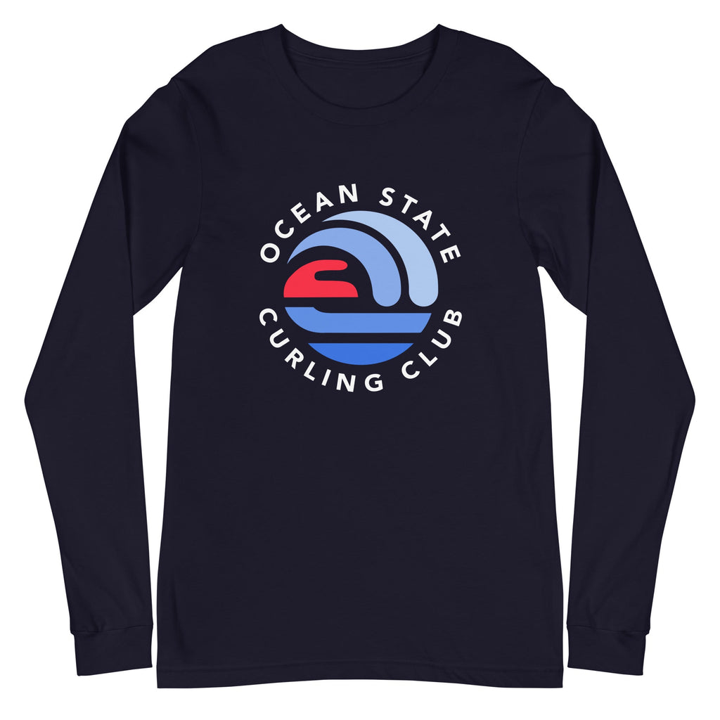 Ocean State Curling Unisex Long Sleeve Tee - Broomfitters