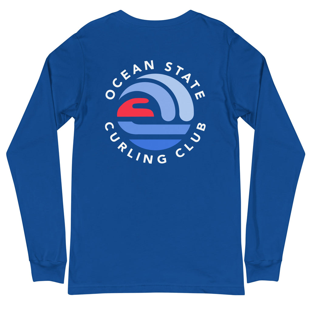 Ocean State Curling Unisex Long Sleeve Tee - Broomfitters