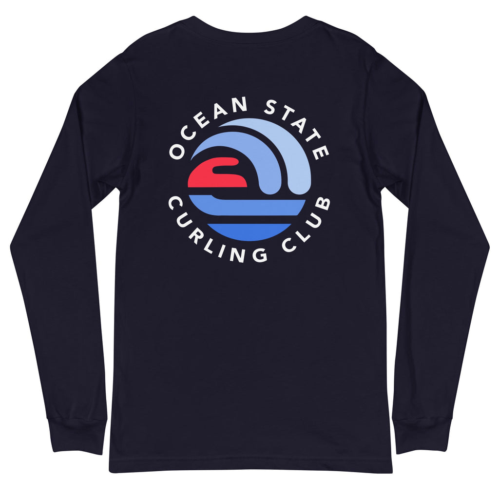 Ocean State Curling Unisex Long Sleeve Tee - Broomfitters