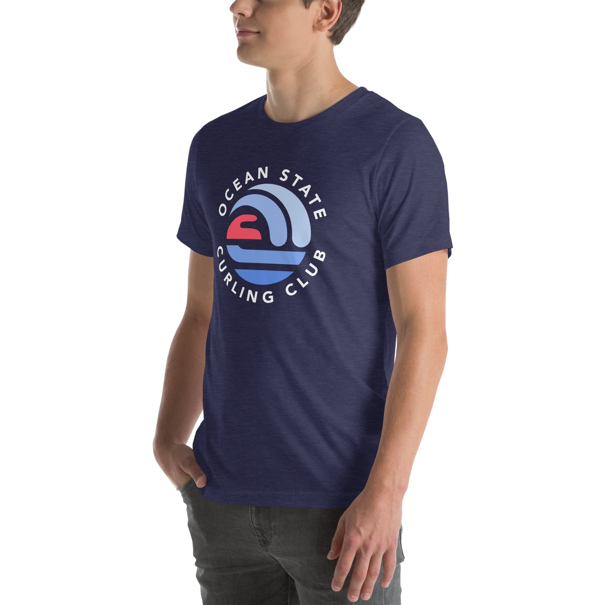 Ocean State Curling Unisex t-shirt - Broomfitters