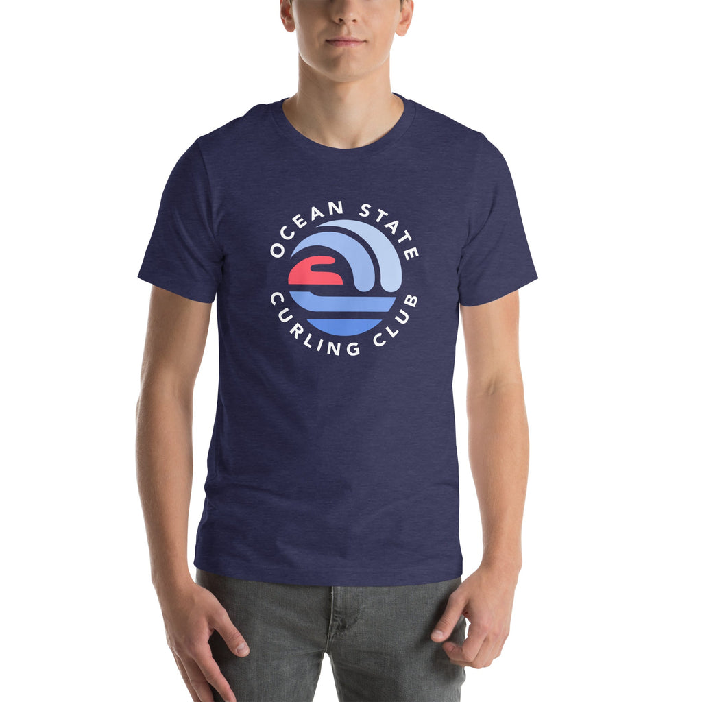 Ocean State Curling Unisex t-shirt - Broomfitters