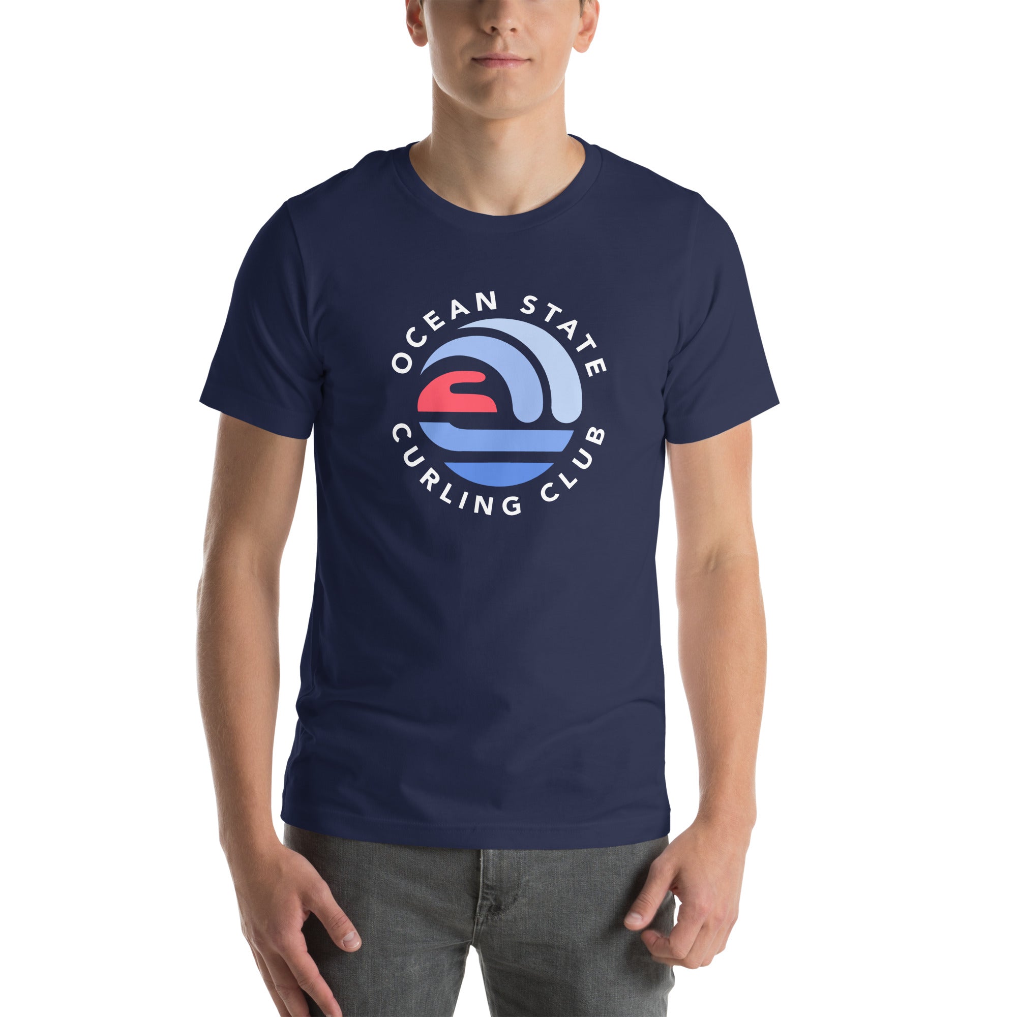 Ocean State Curling Unisex t-shirt - Broomfitters