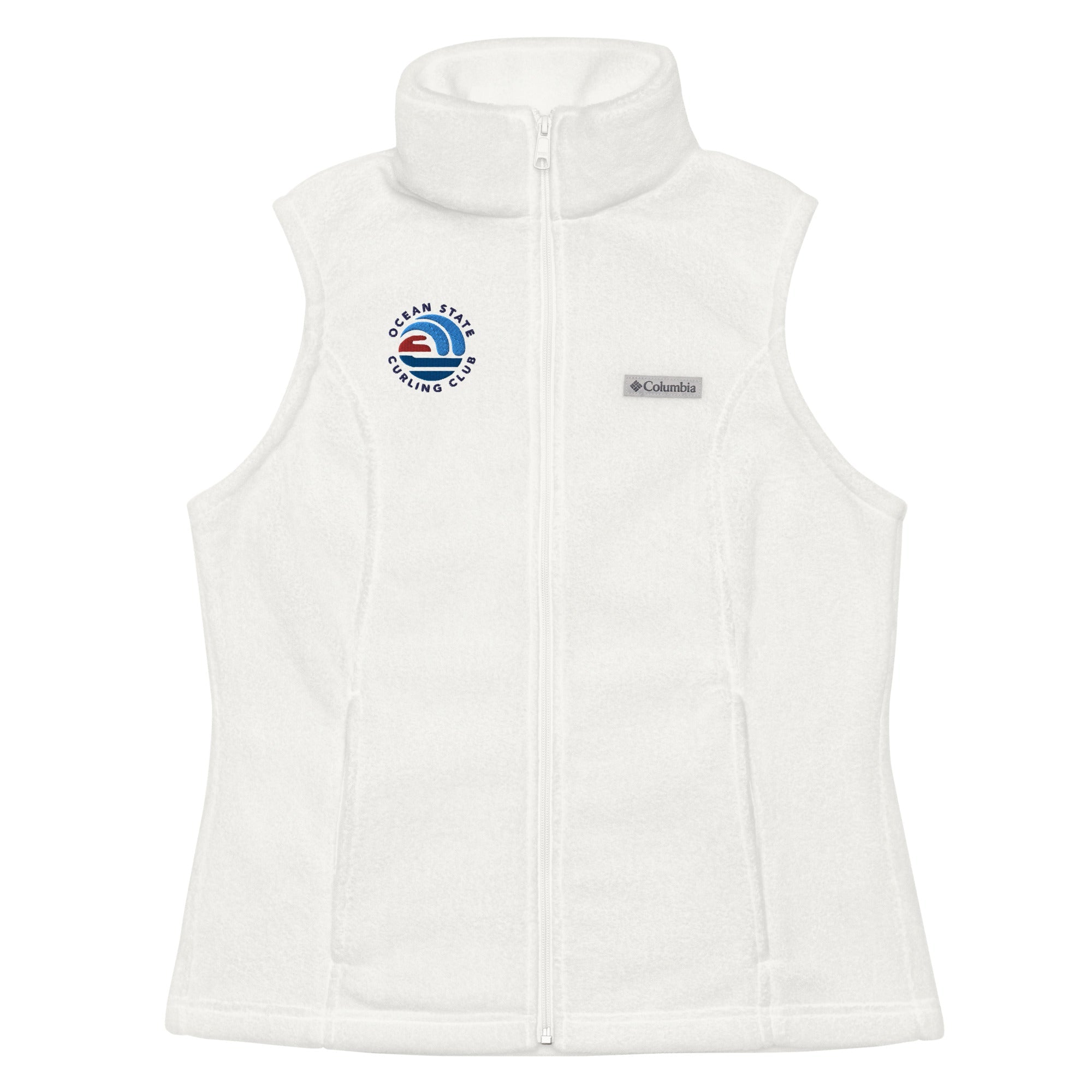 Ocean State Curling Women’s Columbia fleece vest - Broomfitters