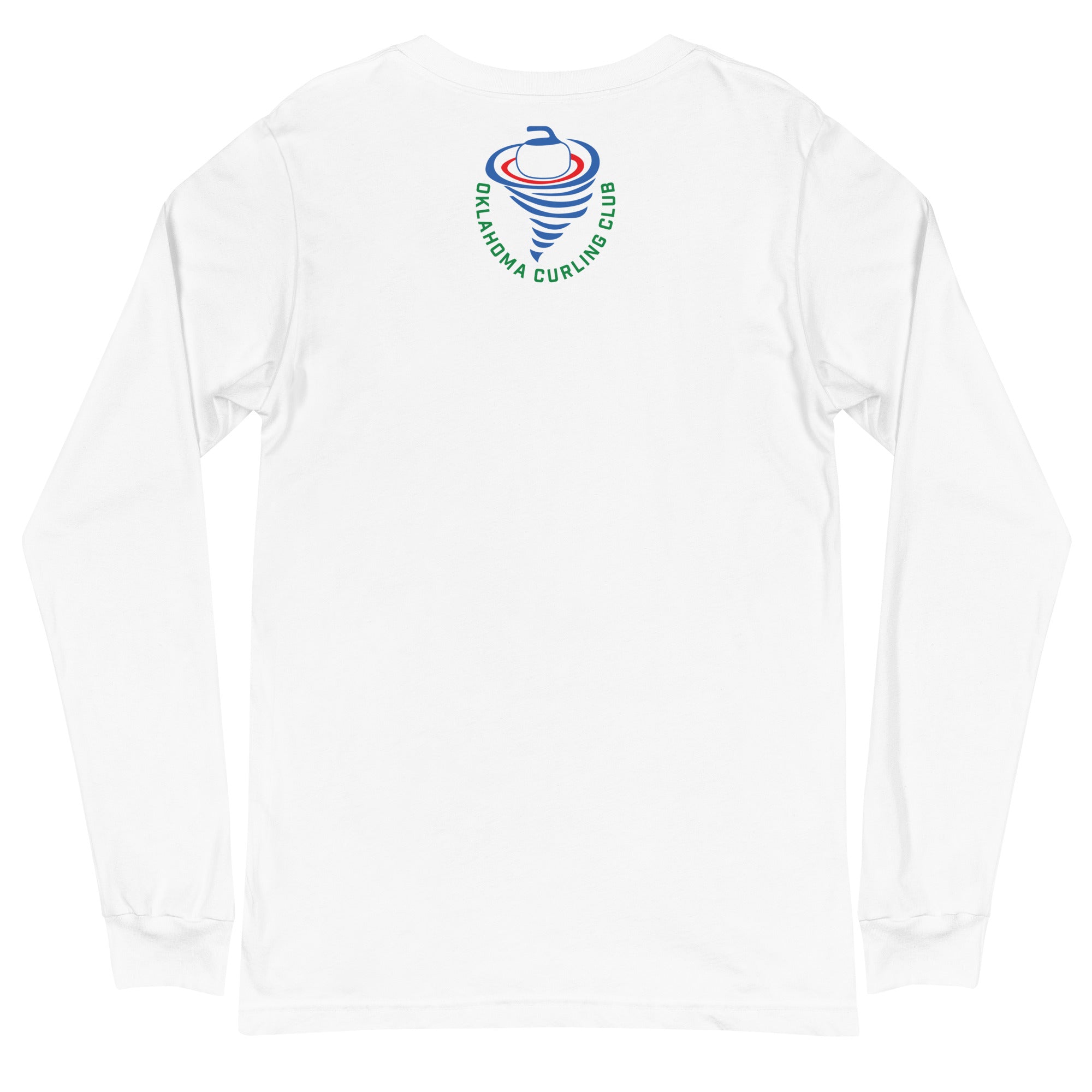 Oklahoma City Curling Block Unisex Long Sleeve Tee - Broomfitters