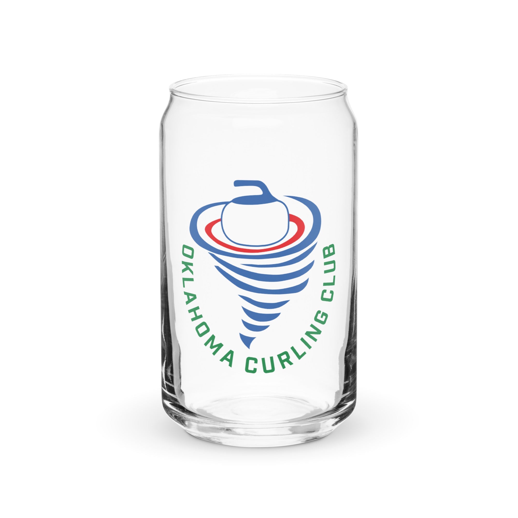 Oklahoma City Curling Can - shaped glass - Broomfitters