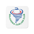 OKLAHOMA CITY CURLING Cork - back coaster - Broomfitters