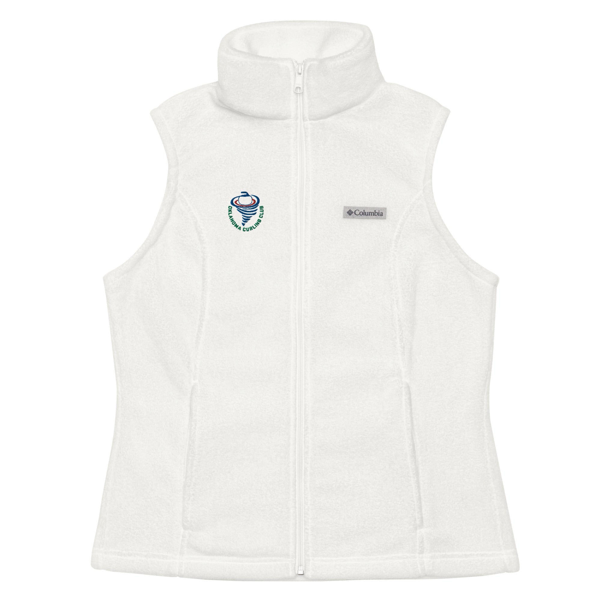 Oklahoma City Curling Women’s Columbia fleece vest - Broomfitters