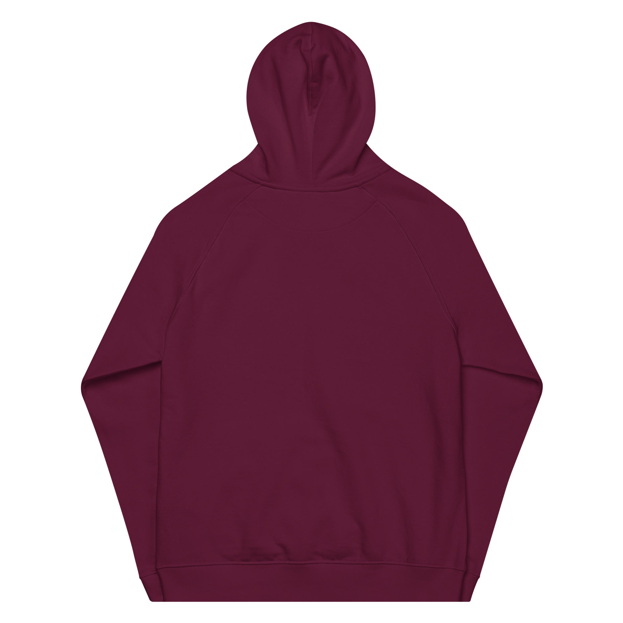 On the Rocks Unisex eco raglan hoodie - Broomfitters