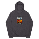 On the Rocks Unisex eco raglan hoodie - Broomfitters