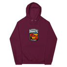On the Rocks Unisex eco raglan hoodie - Broomfitters