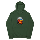 On the Rocks Unisex eco raglan hoodie - Broomfitters