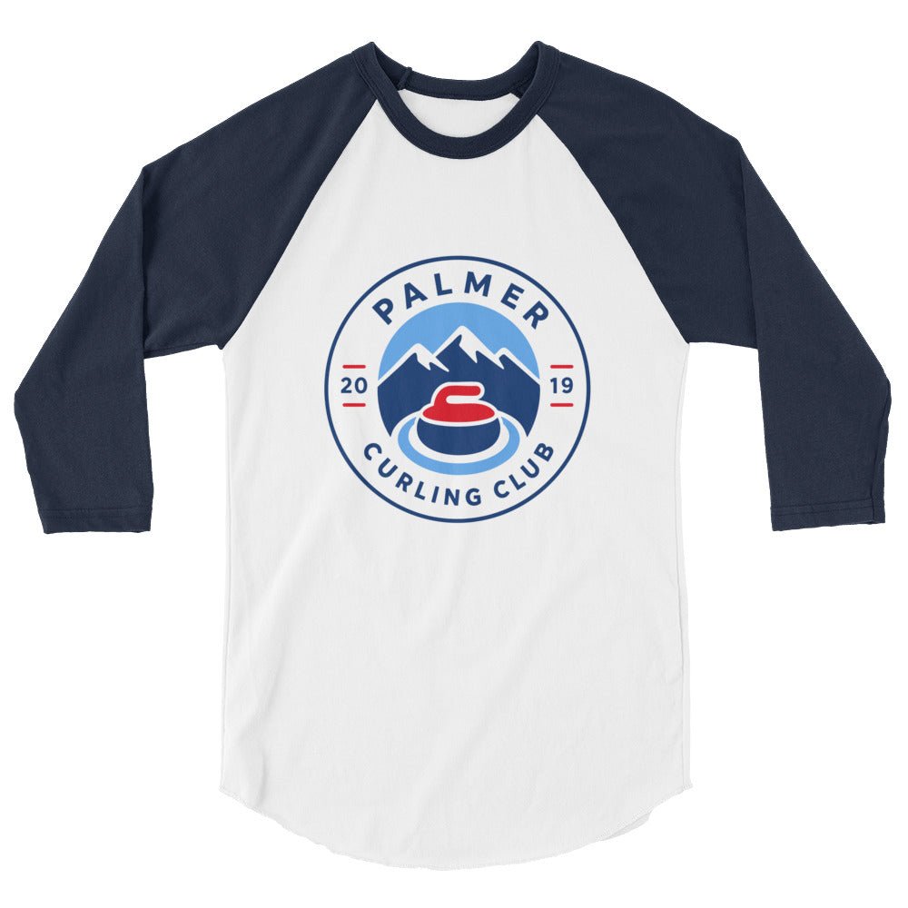 Palmer Curling Club 3/4 sleeve raglan shirt - Broomfitters