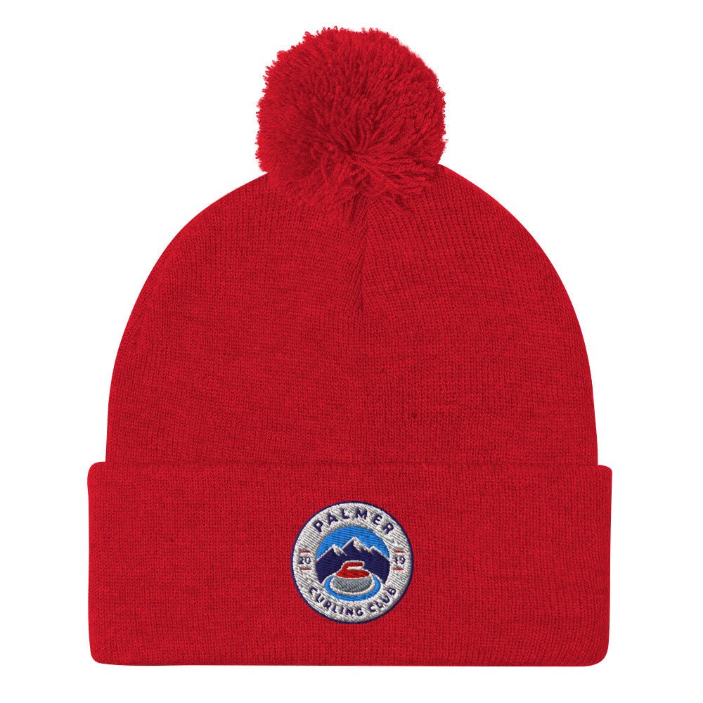 Palmer Curling Club Pom-Pom Beanie - Broomfitters
