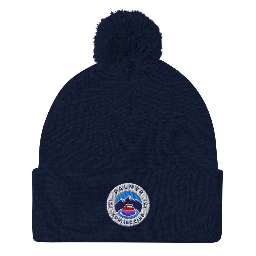 Palmer Curling Club Pom-Pom Beanie - Broomfitters