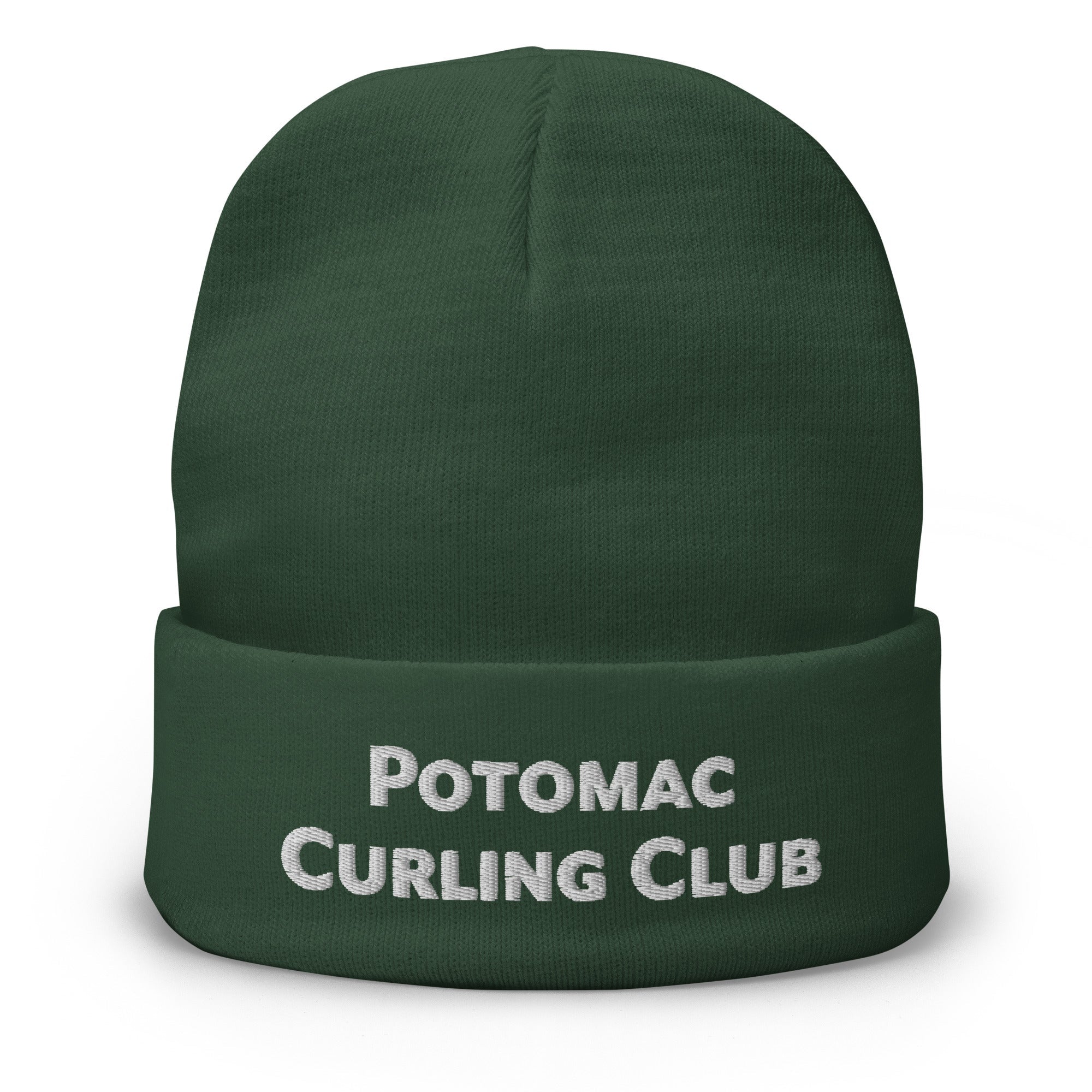 Potomac Curling Club Embroidered Beanie - Broomfitters