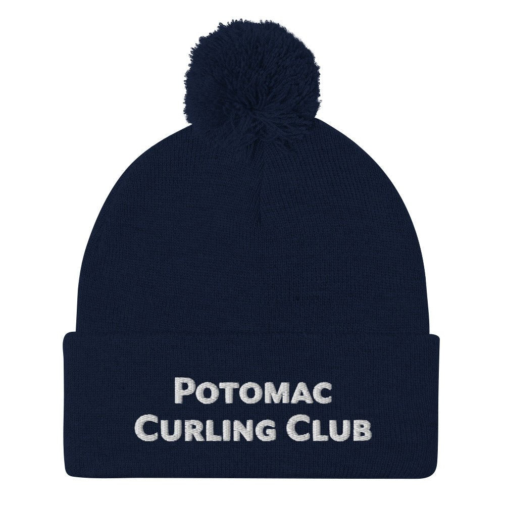 Potomac Curling Club Pom - Pom Beanie - Broomfitters